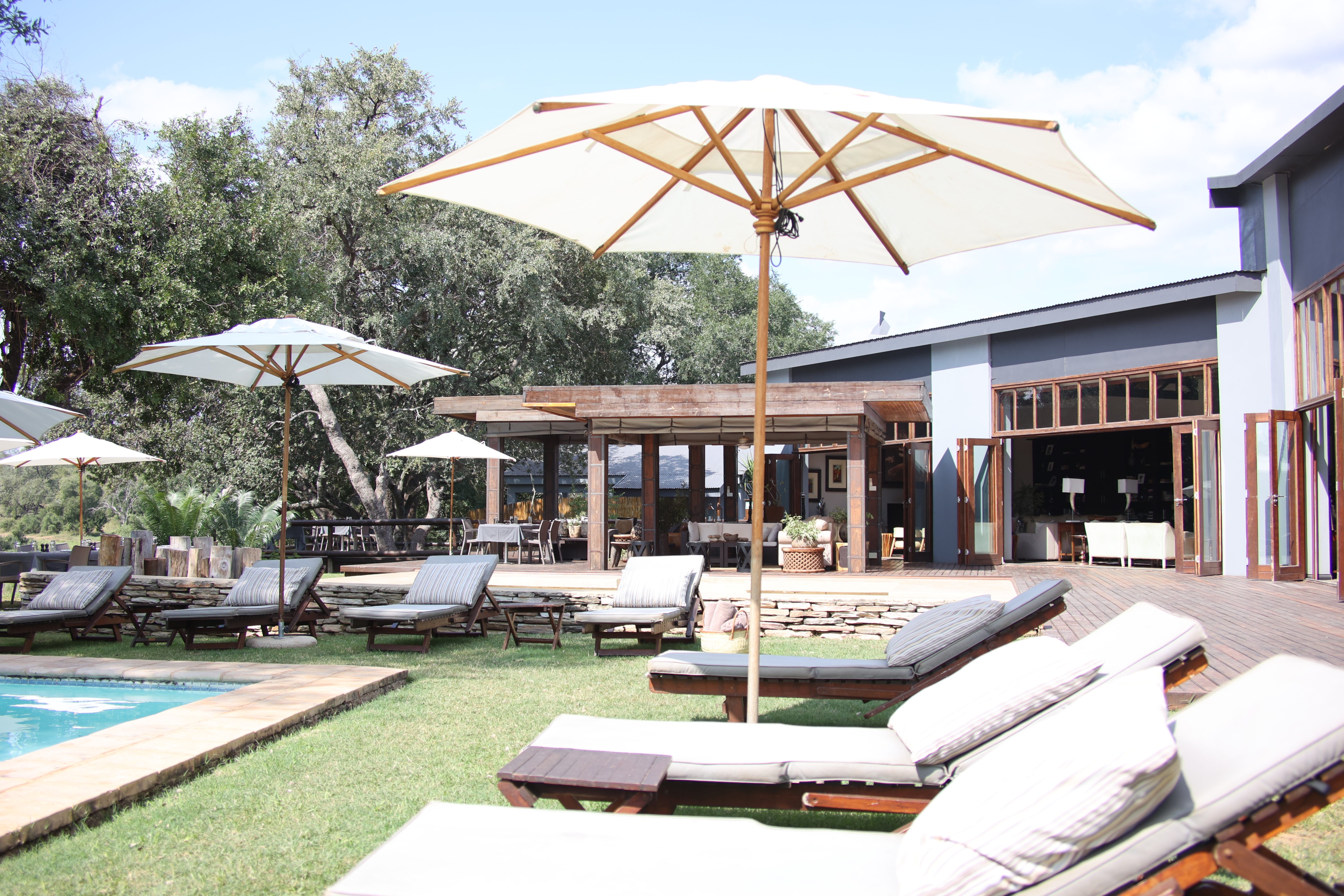 <p>Beautiful afternoons next to Becks Safari Lodge swimming pool&nbsp;</p>